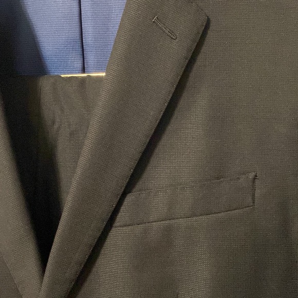 Banana Republic {Monogram Edition} Slim Fit Suit. Black. Woven in Italy. - Picture 2 of 7